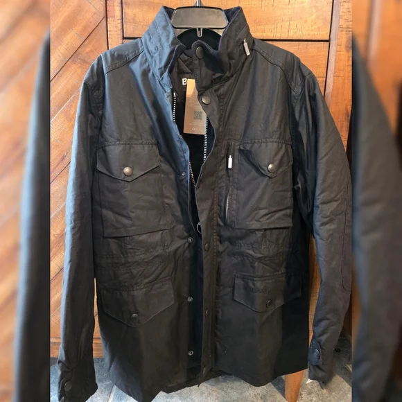 NWT! Barbour Sapper Wax Jacket Sz. Medium - Picture 1 of 6